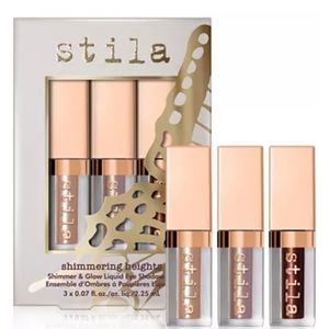 Stila 3pc Shimmering Heights Liquid Eye Shadow kit
